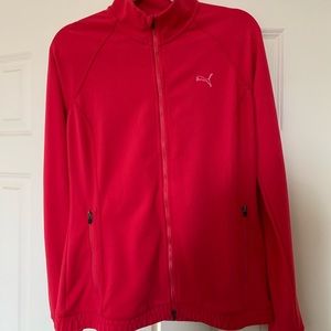 Puma track jacket, size medium.